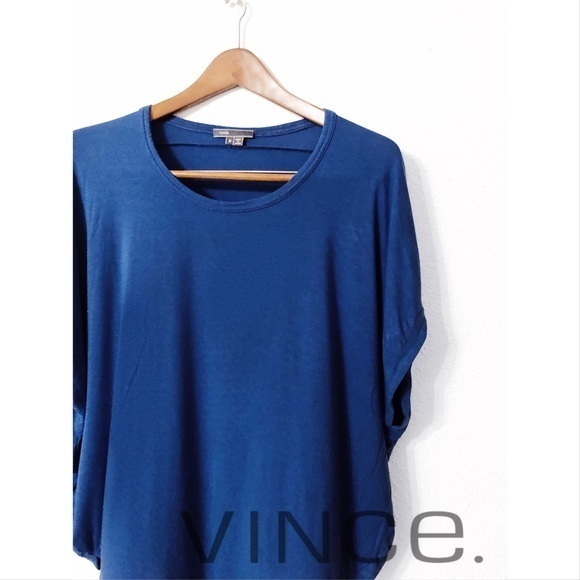 Vince Crew Neck Dolman Sleeved Top Nwot
